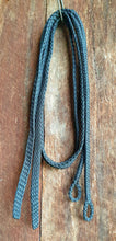 Load image into Gallery viewer, 6 or 7 FT BRAIDED SPLIT REINS
