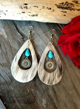 Load image into Gallery viewer, BOLD COWGIRL HAIR ON HIDE STATEMENT EARRING COLLECTION