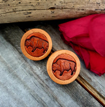 Load image into Gallery viewer, GENUINE COWGIRL CANDY LEATHER and WOOD STUDS - 20mm COLLECTION