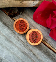 Load image into Gallery viewer, GENUINE COWGIRL CANDY LEATHER and WOOD STUDS - 20mm COLLECTION