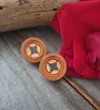 Load image into Gallery viewer, GENUINE COWGIRL CANDY LEATHER and WOOD STUDS - 20mm COLLECTION