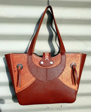 Load image into Gallery viewer, WESTERN STYLE HANDMADE TOTE- "THE BOSS LADY"