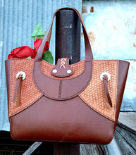 Load image into Gallery viewer, WESTERN STYLE HANDMADE TOTE- "THE BOSS LADY"