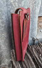 Load image into Gallery viewer, Western Style Tooled Phone or Saddle Pouch - Appaloosa Horse with Basket Stamping