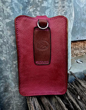 Load image into Gallery viewer, Western Style Tooled Phone or Saddle Pouch - Appaloosa Horse