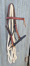 Load image into Gallery viewer, BRR COMPLETE LOPING HACKAMORE - Dark Oil - IN STOCK