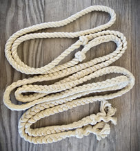 Load image into Gallery viewer, Cotton Training Reins for Loping Hackamores