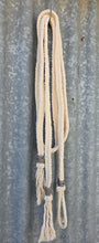 Load image into Gallery viewer, Hand Braided Cotton Split Reins 5/8" wide