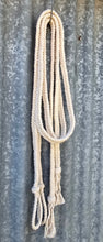 Load image into Gallery viewer, Hand Braided Cotton Split Reins 5/8" wide