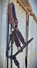 Load image into Gallery viewer, LARIAT NOSE LEATHER BRONC HALTER