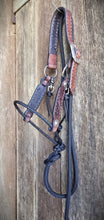 Load image into Gallery viewer, LARIAT NOSE LEATHER BRONC HALTER