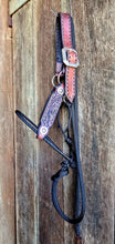 Load image into Gallery viewer, LARIAT NOSE LEATHER BRONC HALTER