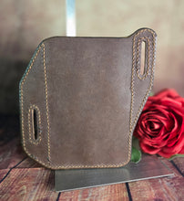 Load image into Gallery viewer, Western Style Belt Phone Pouch - Bucking Bull and Lace
