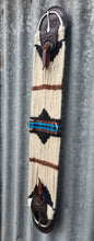 Load image into Gallery viewer, MOHAIR CINCH with Herman Oak Leather Buckle Guards