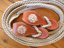 Load image into Gallery viewer, BRAIDED SHOW or PERFORMANCE REINS - 6 or 7 FT