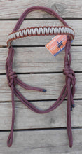 Load image into Gallery viewer, BRAIDED BROWBAND SPLICED BRIDLE HEAD