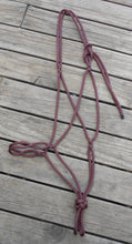 Load image into Gallery viewer, NO KNOTS SPLICED ROPE HALTER - 35 colours and 3 sizes