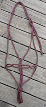 Load image into Gallery viewer, NO KNOTS SPLICED ROPE HALTER - 35 colours and 3 sizes