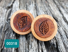 Load image into Gallery viewer, GENUINE COWGIRL CANDY LEATHER and WOOD STUDS - 20mm COLLECTION