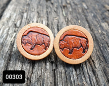 Load image into Gallery viewer, GENUINE COWGIRL CANDY LEATHER and WOOD STUDS - 20mm COLLECTION