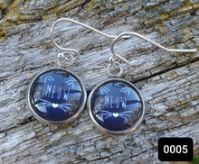 Load image into Gallery viewer, 12MM ROUND CAB COWGIRL CANDY DANGLE EARRINGS COLLECTION