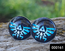 Load image into Gallery viewer, 12MM ROUND CAB COWGIRL CANDY EARRINGS - FEATHER COLLECTION