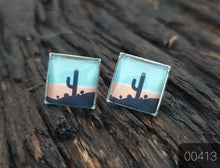 Load image into Gallery viewer, SQUARE COWGIRL CANDY CAB EARRINGS COLLECTION