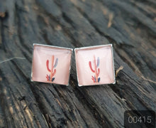 Load image into Gallery viewer, SQUARE COWGIRL CANDY CAB EARRINGS COLLECTION