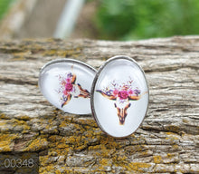 Load image into Gallery viewer, OVAL CAB COWGIRL CANDY EARRING COLLECTION