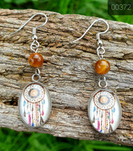 Load image into Gallery viewer, OVAL CAB COWGIRL CANDY EARRING COLLECTION