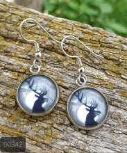 Load image into Gallery viewer, 12MM ROUND CAB COWGIRL CANDY DANGLE EARRINGS COLLECTION