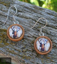 Load image into Gallery viewer, 12MM ROUND CAB COWGIRL CANDY DANGLE EARRINGS COLLECTION
