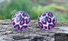 Load image into Gallery viewer, 12MM ROUND CAB COWGIRL CANDY EARRINGS - PATTERNS COLLECTION 1
