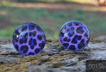 Load image into Gallery viewer, 12MM ROUND CAB COWGIRL CANDY EARRINGS - PATTERNS COLLECTION 1