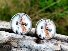 Load image into Gallery viewer, 14MM COWGIRL CANDY EARRINGS - HORSE COLLECTION