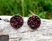 Load image into Gallery viewer, 12MM DRUZY CAB COWGIRL CANDY EARRINGS COLLECTION