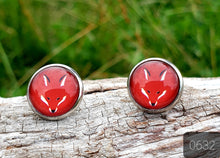 Load image into Gallery viewer, 12MM ROUND CAB COWGIRL CANDY EARRINGS - ANIMALS COLLECTION