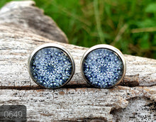 Load image into Gallery viewer, 12MM ROUND CAB COWGIRL CANDY EARRINGS - PATTERNS COLLECTION 3