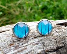 Load image into Gallery viewer, 12MM ROUND CAB COWGIRL CANDY EARRINGS - PATTERNS COLLECTION 2