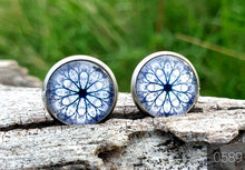 Load image into Gallery viewer, 12MM ROUND CAB COWGIRL CANDY EARRINGS - PATTERNS COLLECTION 2