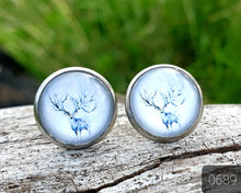 Load image into Gallery viewer, 12MM ROUND CAB COWGIRL CANDY EARRINGS - ANIMALS COLLECTION