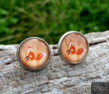 Load image into Gallery viewer, 12MM ROUND CAB COWGIRL CANDY EARRINGS - ANIMALS COLLECTION