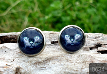 Load image into Gallery viewer, 12MM ROUND CAB COWGIRL CANDY EARRINGS - ANIMALS COLLECTION