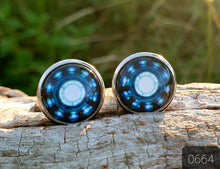 Load image into Gallery viewer, 12MM ROUND CAB COWGIRL CANDY EARRINGS - PATTERNS COLLECTION 1