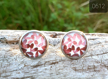 Load image into Gallery viewer, 12MM ROUND CAB COWGIRL CANDY EARRINGS - PATTERNS COLLECTION 1