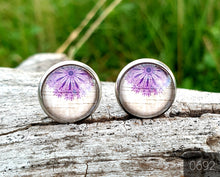 Load image into Gallery viewer, 12MM ROUND CAB COWGIRL CANDY EARRING - FLOWERS COLLECTION