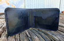 Load image into Gallery viewer, MENS EMBOSSED LEATHER WALLET