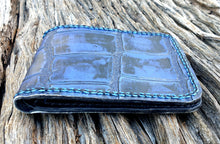 Load image into Gallery viewer, MENS EMBOSSED LEATHER WALLET