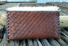 Load image into Gallery viewer, HAIR ON HIDE GENUINE LEATHER BUSINESS CARD HOLDER