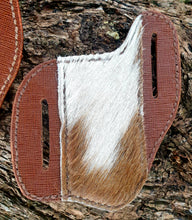 Load image into Gallery viewer, PANCAKE KNIFE POUCH - Hair On Hide - 3 Variations